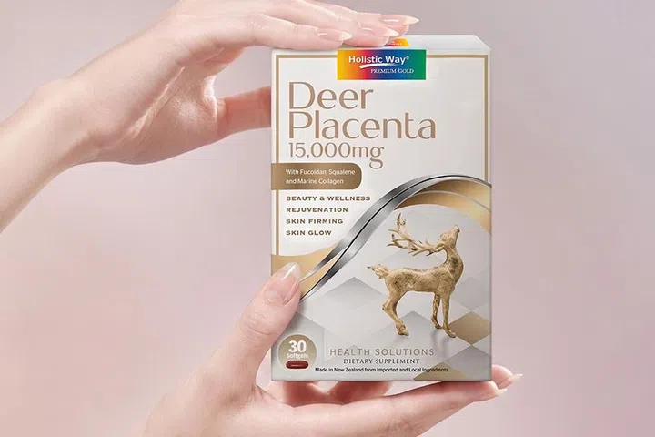 Holistic Way Deer Placenta 15,000mg combines multiple nourishing ingredients to support healthy, radiant-looking skin, overall wellness, and vitality from within.