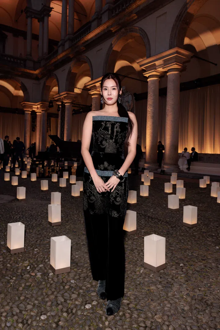 黄思恬（Carrie Wong）出席Giorgio Armani 2026春夏女裝秀