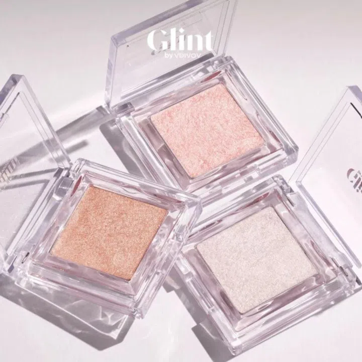 GLINT Dewy Baked Highlighter Luminous Glow高光盘