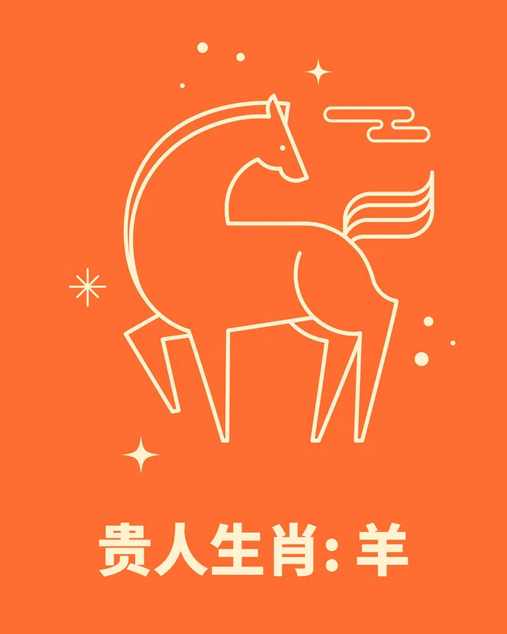 马年生肖贵人