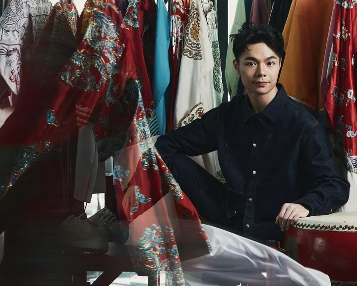 Dior 男士衬衫 $3,300、牛仔裤 $1,700，运动鞋$1,750 （图：《女友》拍摄）