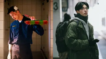 人气男神许光汉在今年8月退伍后，立刻投入紧锣密鼓的工作行程。图为Netflix剧集《关于我和鬼变成家人的那件事》和《青春18×2 通往有你的旅程》的剧照
