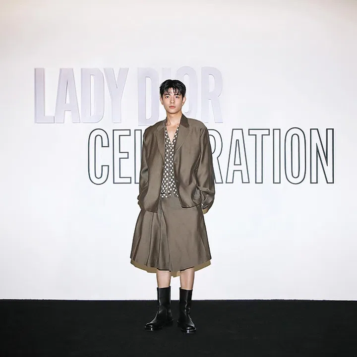 SEOUL, SOUTH KOREA - SEPTEMBER 01: Lomon attends the Christian Dior Lady Dior Celebration Seoul on September 01, 2023 in Seoul, South Korea. (Photo by Han Myung-Gu/Getty Images for Christian Dior)