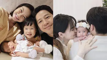 Sheila Jayley babies family portrait 全家福