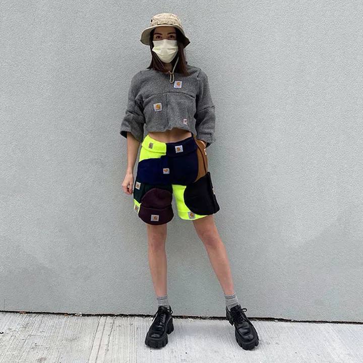Carhartt beanies 纽约艺术家Nicole McLaughlin Upcycling 升级再造