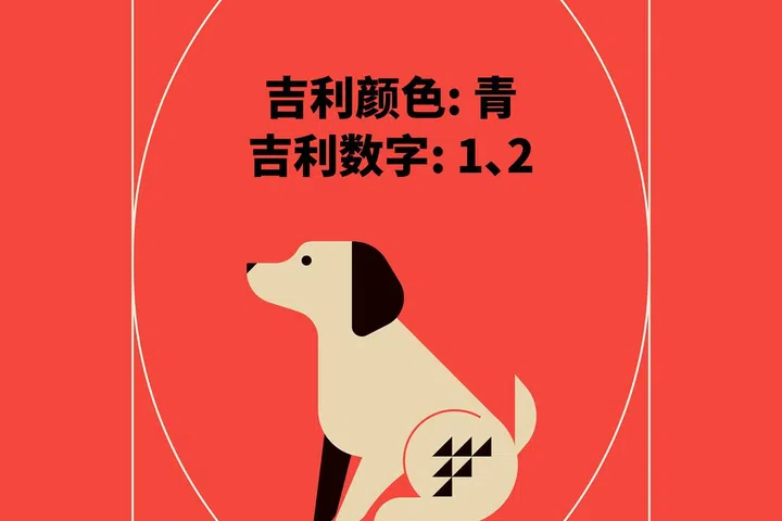 马年生肖狗的幸运色和数字