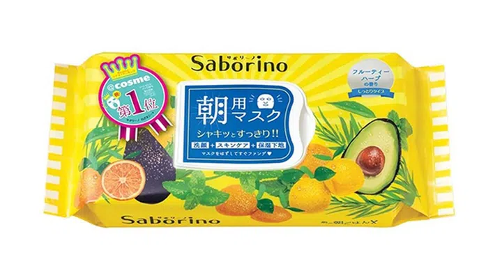 日本著名的一分钟面膜！如湿纸巾一般可直接抽取使用，对于懒人来说实在是一大福音。这款独特的早晨面膜含有丰富的玻尿酸、蜜糖、苹果酸、胶原蛋白等成分，只要敷上短短的1分钟，就能清洁、护肤和为肌肤做妆前打底，用来还有舒服的果香，真的要买来试一试！