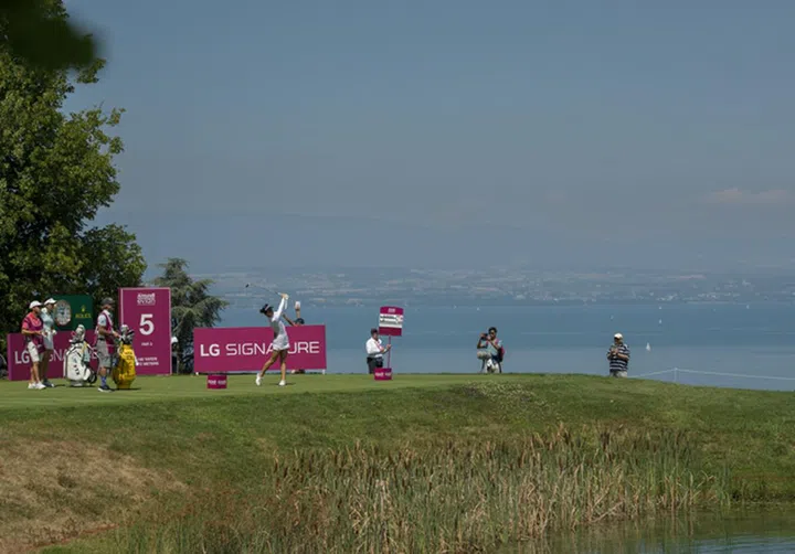 2022年The Amundi Evian Championship ©Rolex/Chris Turvey