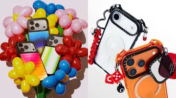 CASETiFY iPhone 17 手机壳，包含渐层亮色与透明防摔款，搭配气球花造型与吊饰配件，MagSafe 磁吸充电兼具时尚与保护力。iPhone 17手机壳推荐，防摔，高颜值，好看手机壳。