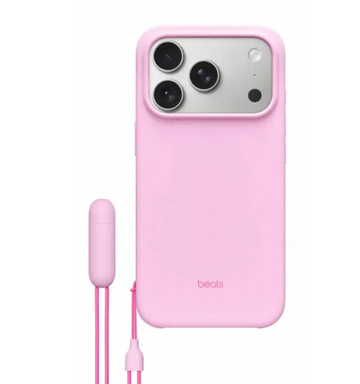 Beats Kickstand Case iPhone 17 手机壳，粉色防摔设计，附可拆式挂绳，支援 MagSafe 磁吸充电，兼具可爱与功能性。iPhone 17 手机壳推荐，防摔，高颜值，好看手机壳。