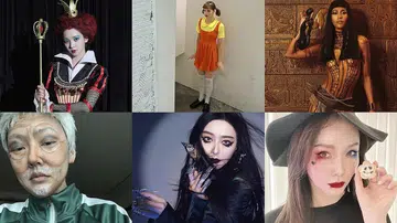 2021 Halloween Celebs 亚洲 女星 万圣节
