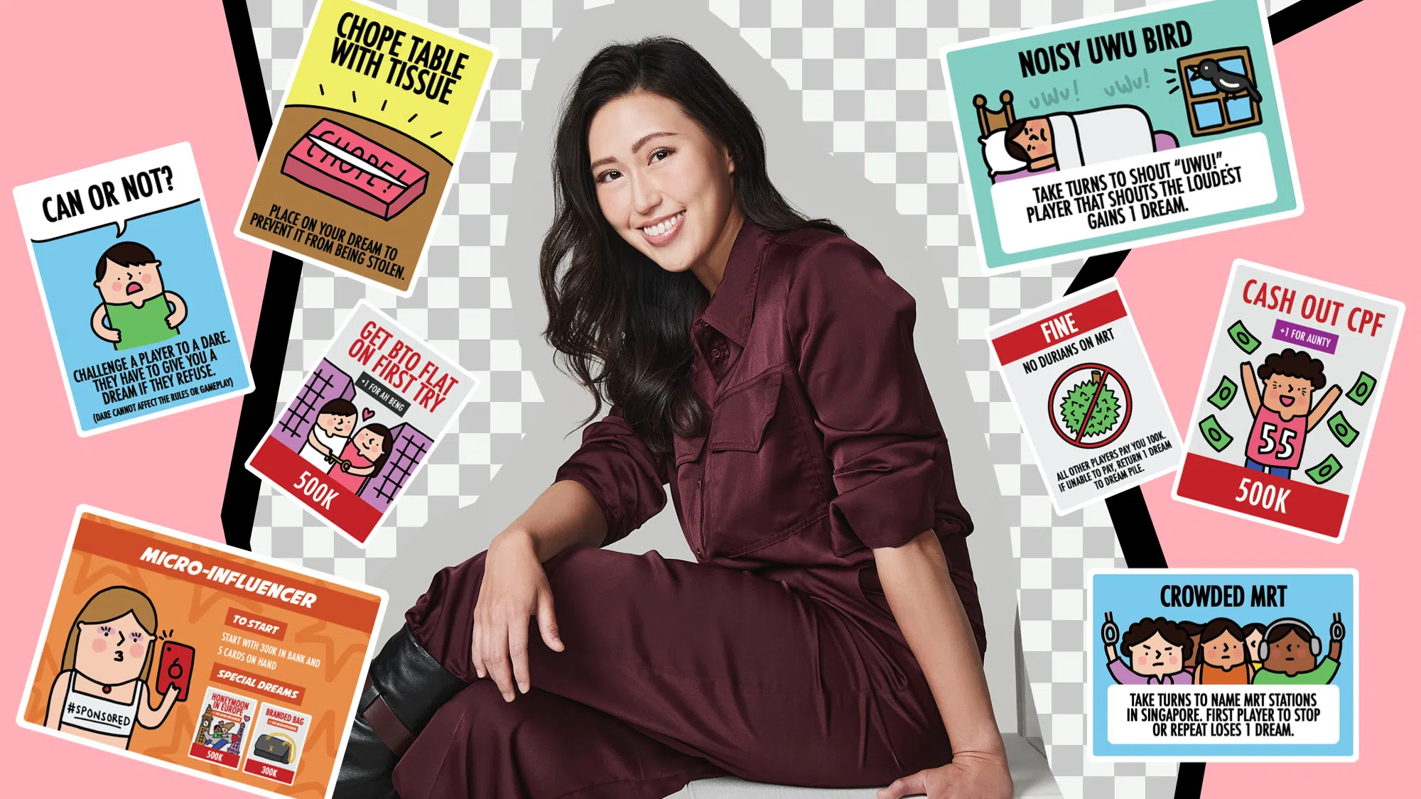 认识《The Singaporean Dream》桌游游戏创作者和设计师Theresa Syn | NUYOU Singapore