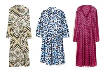 printed dress, casual wear, weekend outing, gatherings, fashion, 时尚，印花连衣裙，穿搭，私服