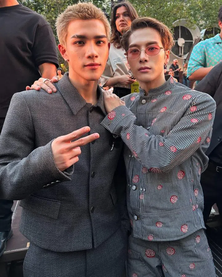 Fourth与王嘉尔（图：Louis Vuitton提供）