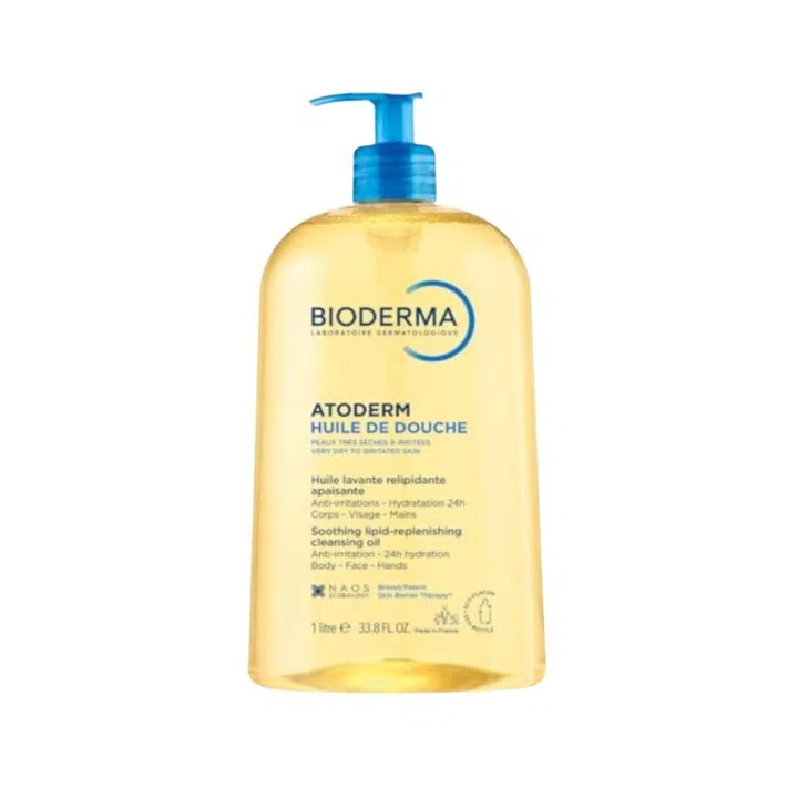 BIODERMA Atoderm Huile de douche Anti-Irritation Face & Body Cleansing Shower Oil沐浴油