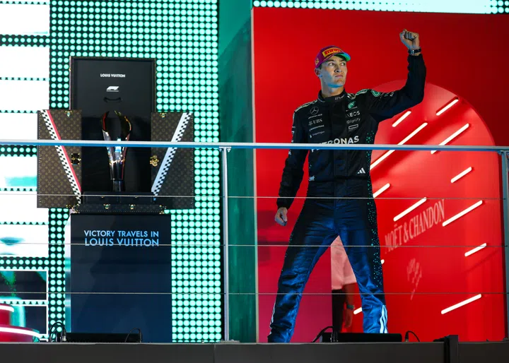 SINGAPORE, SINGAPORE - OCTOBER 05: <<enter caption here>> during the F1 Grand Prix of Singapore at Marina Bay Street Circuit on October 05, 2025 in Singapore, Singapore. (Photo by Clive Rose - Formula 1/Formula 1 via Getty Images)