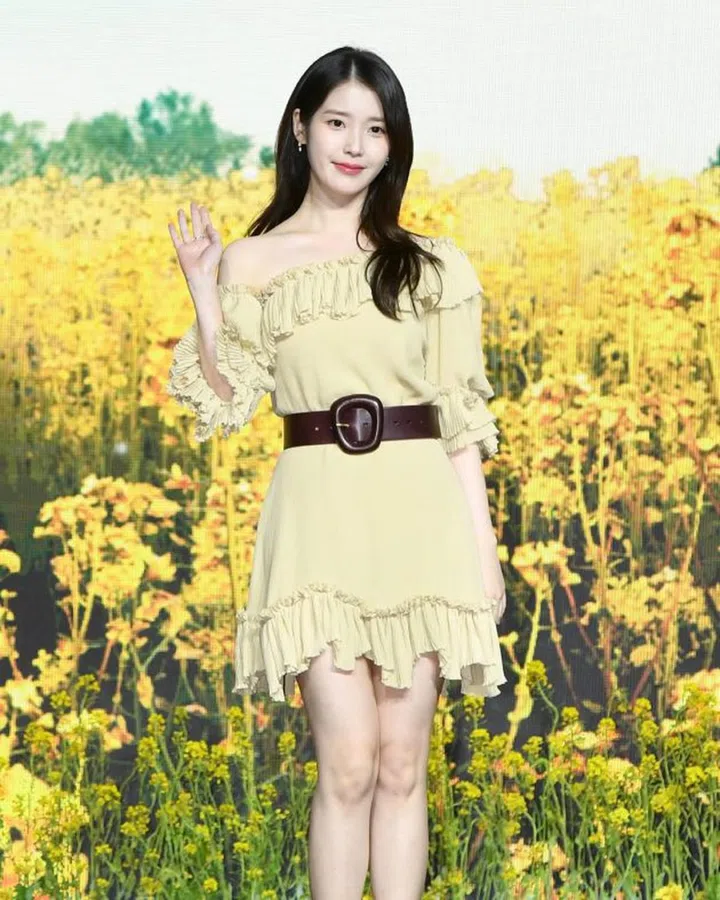 IU（图：Saint Laurent提供）