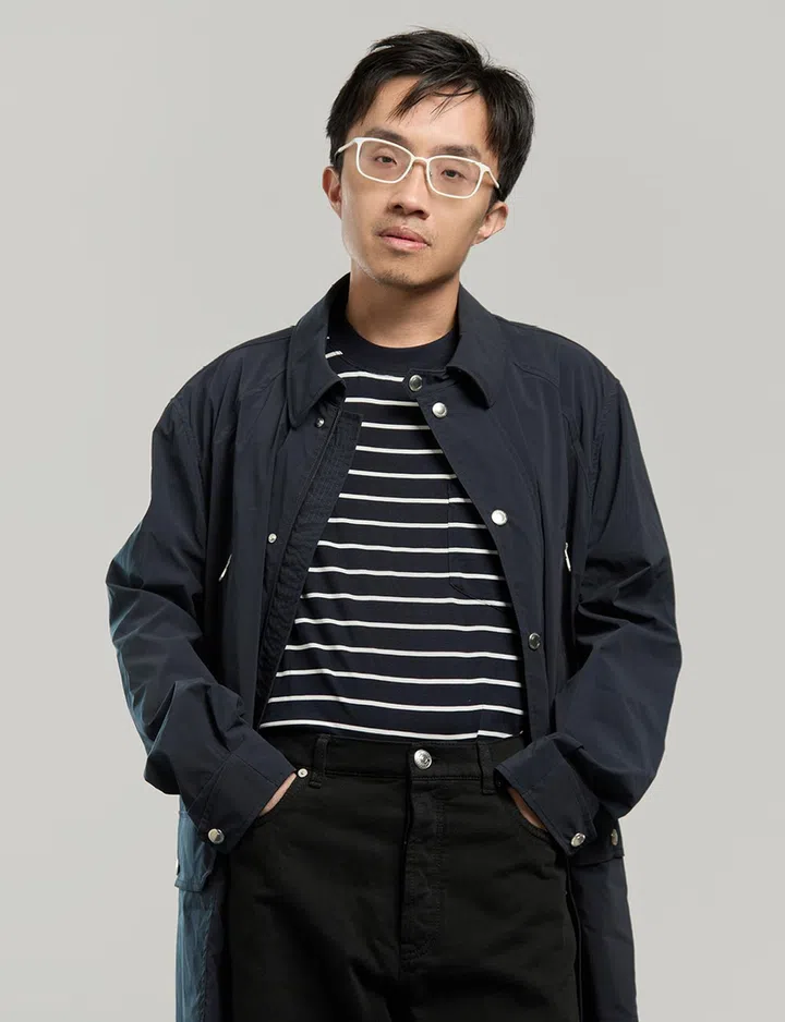 Brunello Cucinelli上衣 $1,500，外套 $7,060，长裤 $1,540 （图：《女友》拍摄）