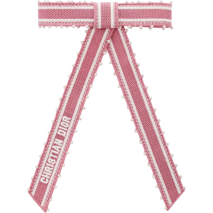 Dior蝴蝶结发夹 $820