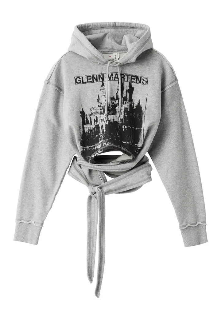 H&M Glenn Martens hoodie $99.90