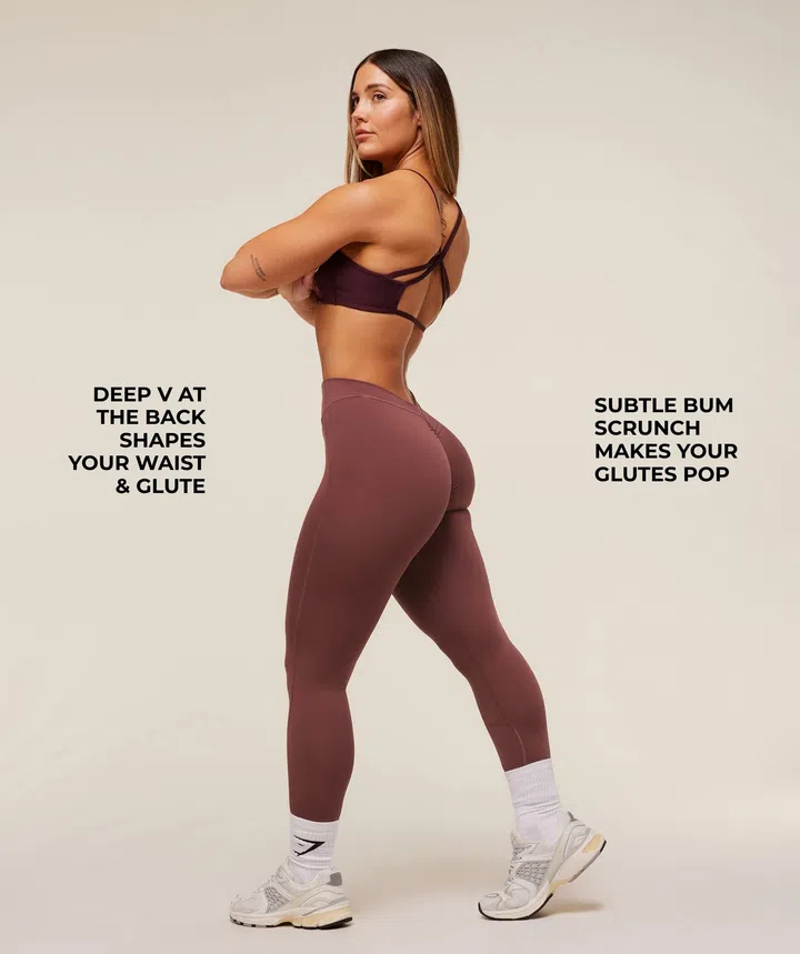 Gymshark Lifting Dipped Waistband Leggings运动裤