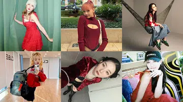 Korean celeb in red Feature Picture