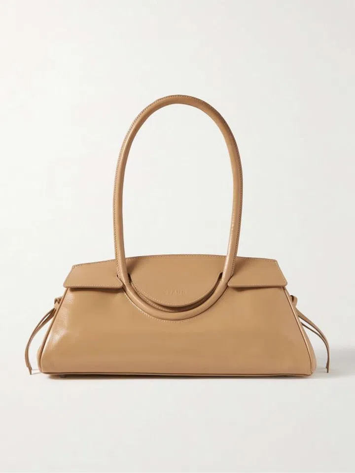 STAUD Maude皮革手袋 约$555（图：Netr-A-Porter）