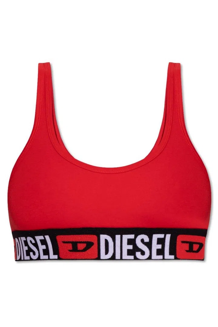 Diesel Ufsb-Oriba Logo Band Bralette $30.53