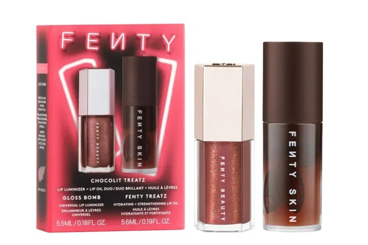 Fenty Skin Chocolit Treatz Lip Luminizer + Lip Oil Duo (Holiday Limited Edition)唇彩套组