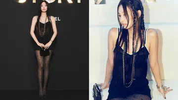 Jennie 性感小黑裙