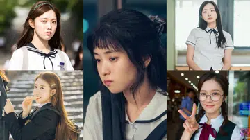 韩星 高中生造型