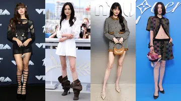 美腿女星