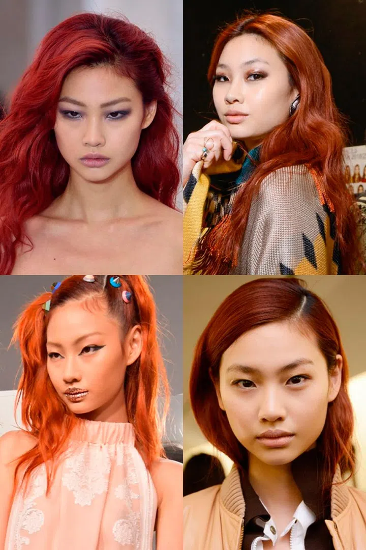 郑浩妍 (HoYeon Jung) red hair 红发