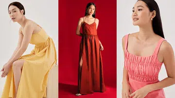 MONOCHROME DRESSES SUMMER DRESSES 纯色连衣裙 清凉连衣裙 夏日连衣裙