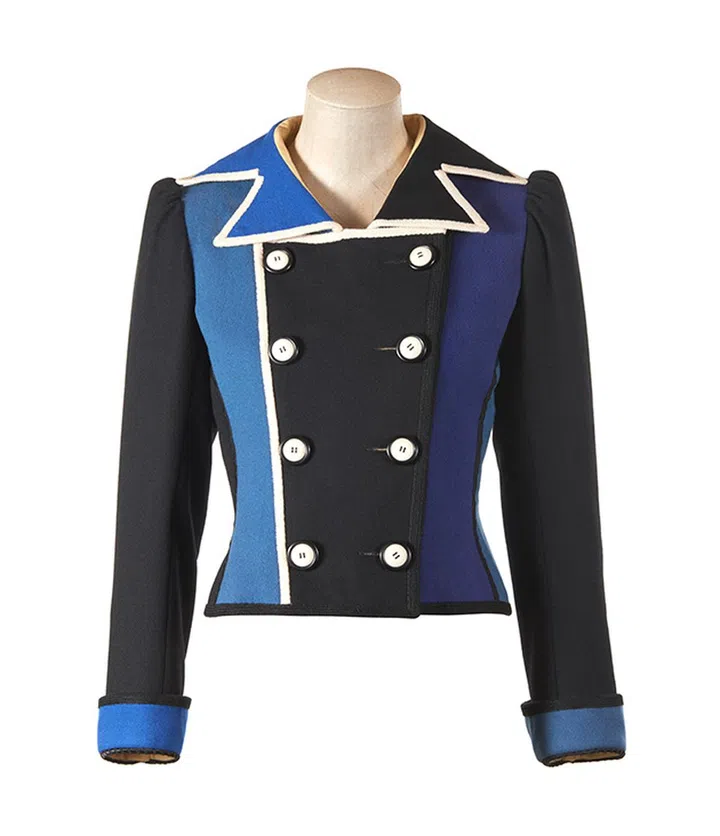 Yves Saint Laurent 1979年秋冬“Hommage à Pablo Picasso”夹克 (Fondation Pierre Bergé-Yves Saint Laurent, Paris © Yves Saint Laurent © Nicolas Mathéus)