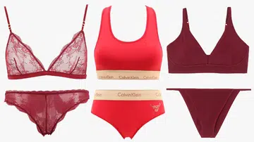 新年红内衣 red lingeries
