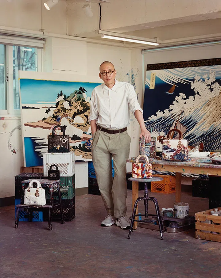 南韩艺术家禹国元为这次Dior Lady Art企划创作五款造型各异的手袋（图：Dior）