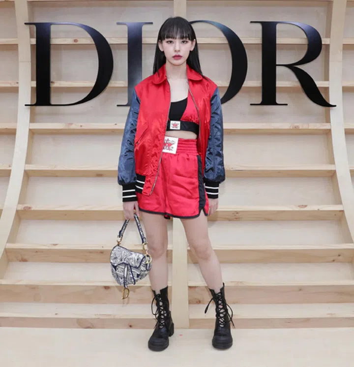 SEOUL, SOUTH KOREA - APRIL 30: Dancer Noze attends the DIOR Show Prefall 2022 photocall at Ewha Women's University on April 30, 2022 in Seoul, South Korea. (Photo by Myunggu Han/Getty Images for Dior)
