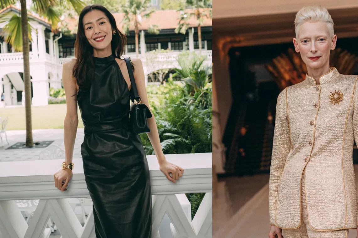 Chanel 2025/26早春度假大秀｜Tilda Swinton、许玮甯、刘雯、孙燕姿、林俊杰齐聚Raffles Hotel ...