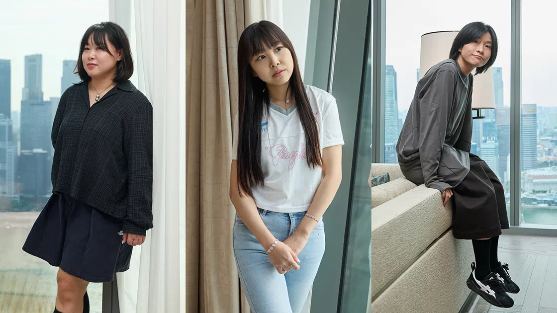 图：《女友》拍摄 地点：Marina Bay Sands豪华套房