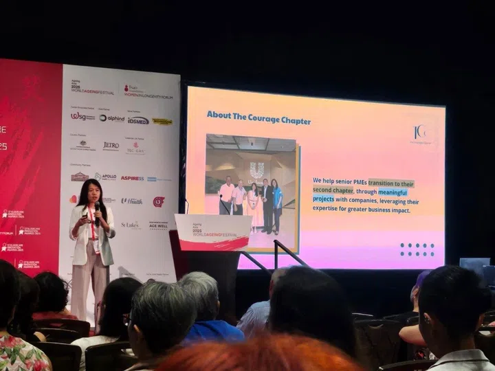 The Courage Chapter联合创办人Kai Ning出席World Aging Festival 2025