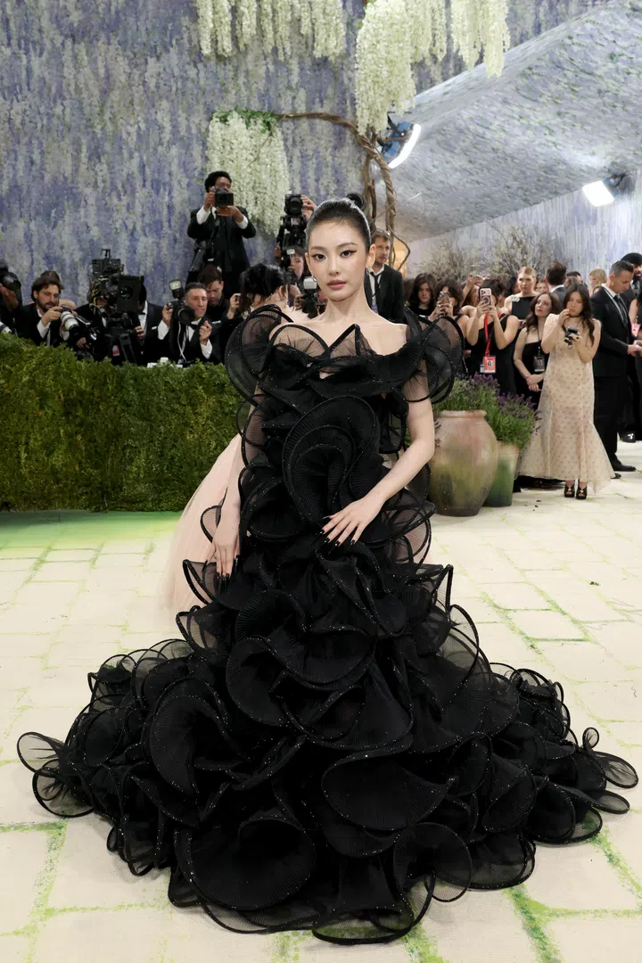 Ningning attends the 2026 Met Gala celebrating “Costume Art” at the Metropolitan Museum of Art on May 04, 2026 in New York City.