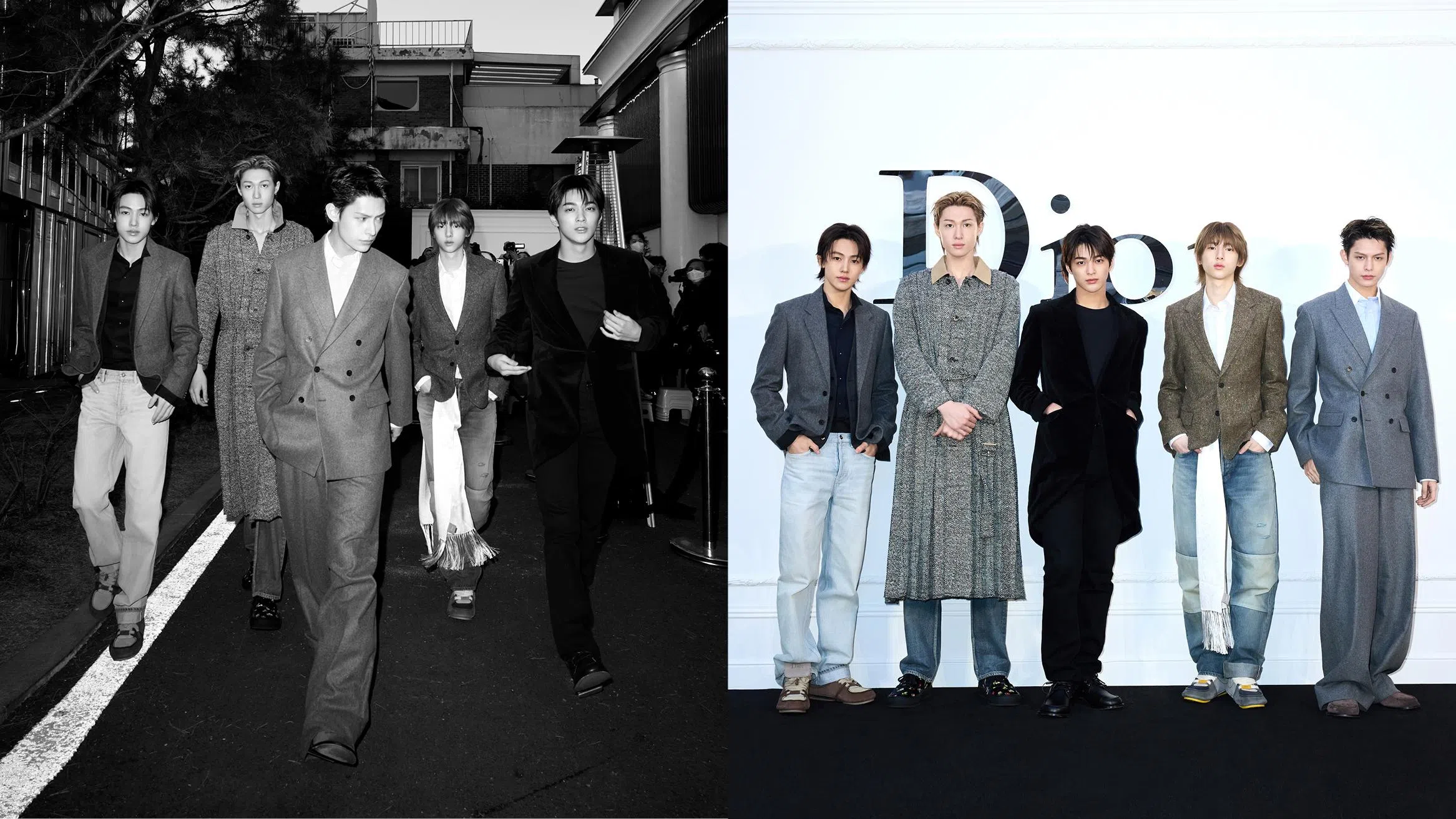 韩国“怪物新人男团”Cortis穿上Jonathan Anderson为Dior设计的首季2026春夏时装