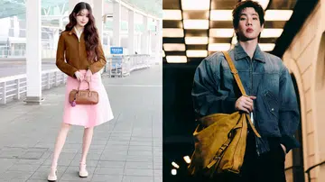 Asian celebs fashion week airport looks