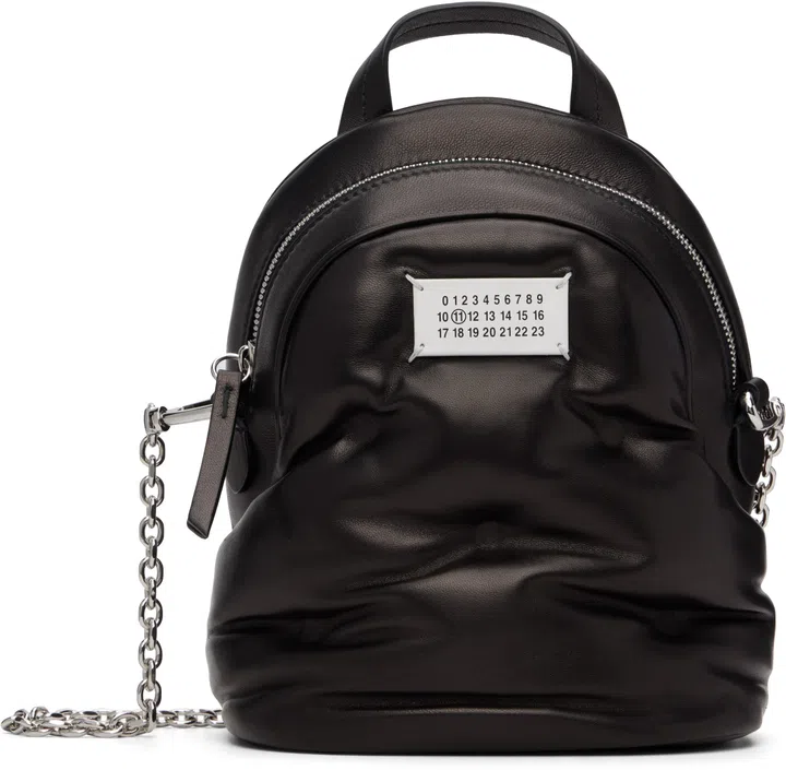 Maison Margiela Black Glam Slam Backpack