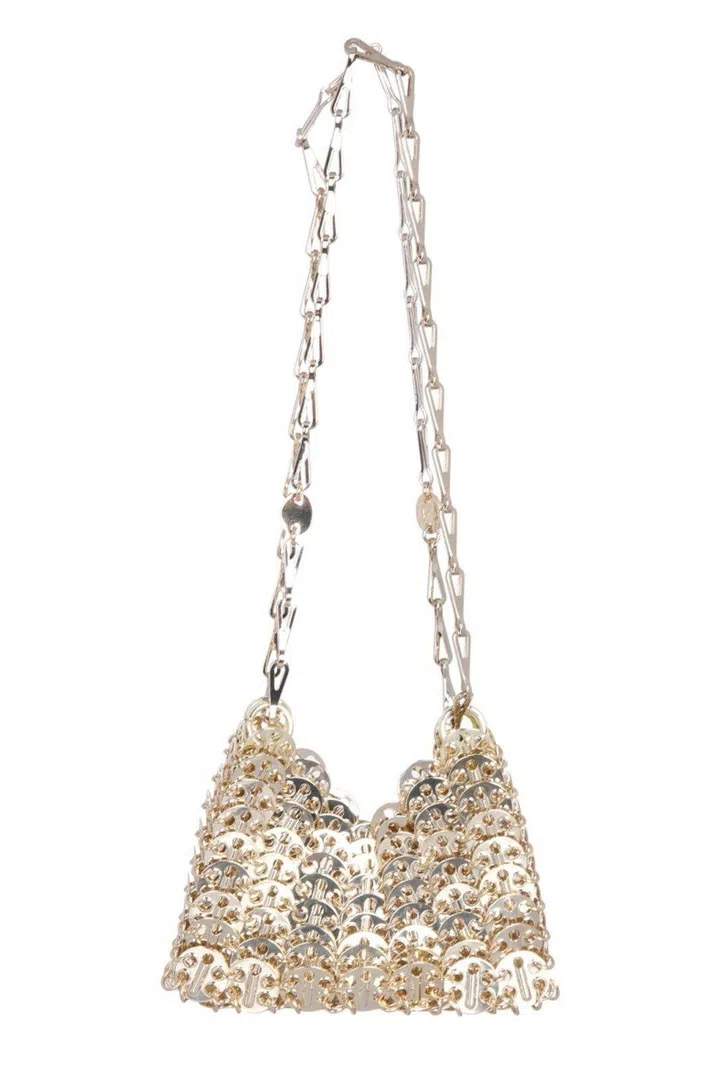 Rabanne 1969 Nano Chained Mini Shoulder Bag