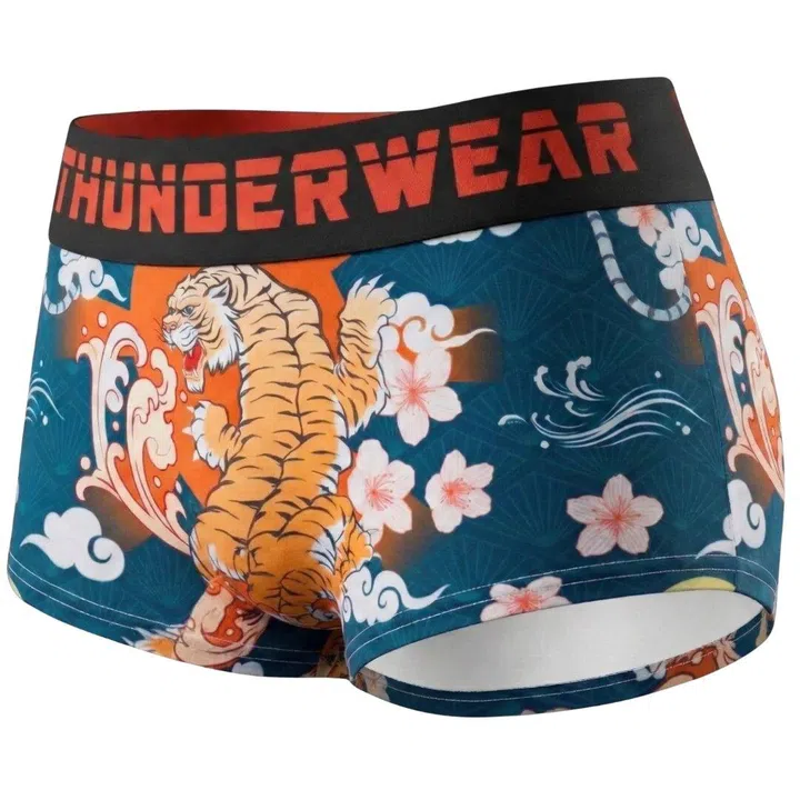 ThunderWear Hidden Tiger, Crouching Dragon Women’s Modal Boy Shorts $22.90 boxer brief 