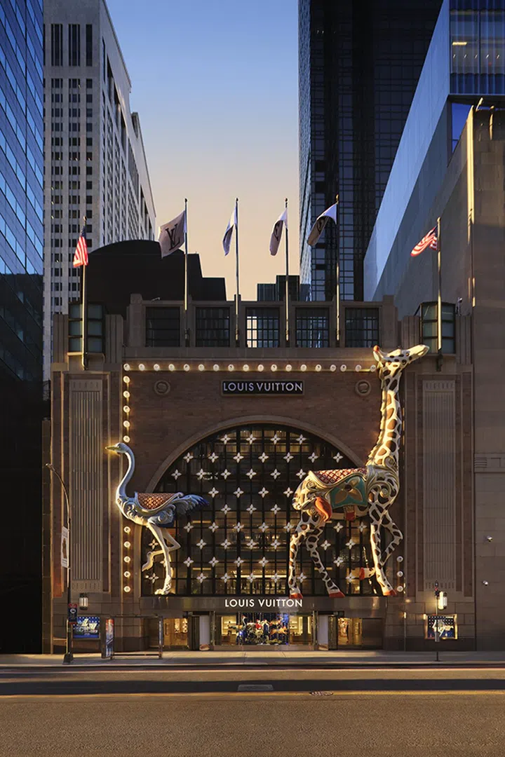louis vuitton new york temporary store