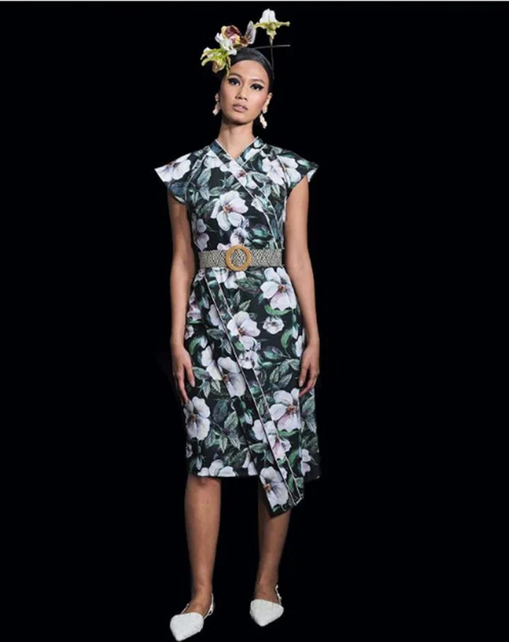Ong Shunmugam cheongsam