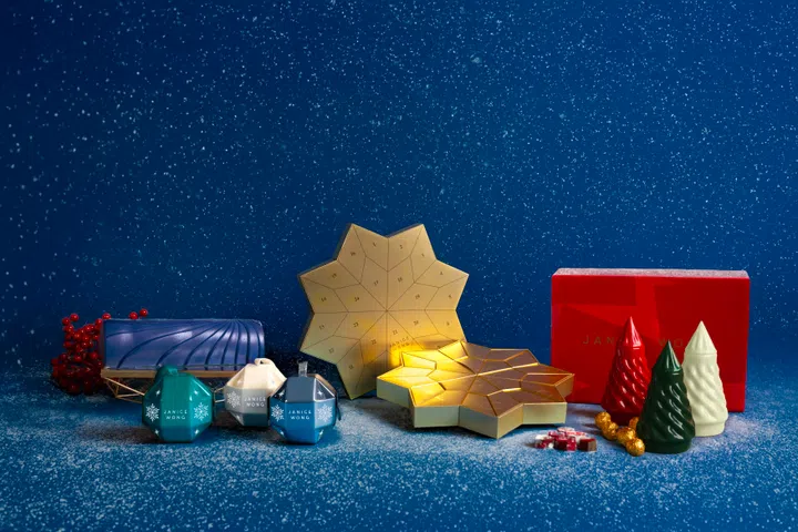 甜品艺术家Janice Wong的巧克力带来互动式梦幻圣诞。